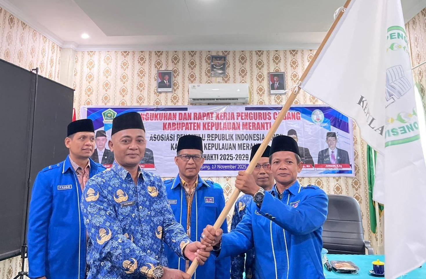 Pengurus PC APRI Kepulauan Meranti Periode 2025–2029 Resmi Dilantik, Integritas Penghulu Jadi Penekanan Utama
