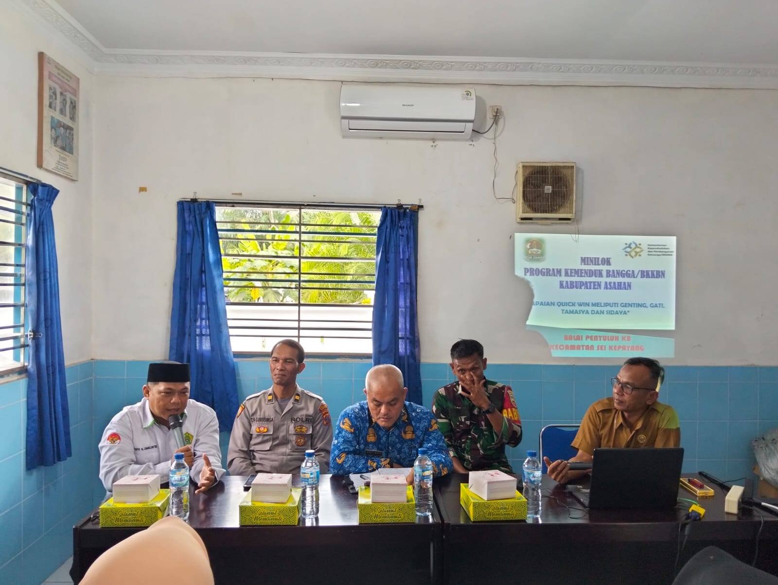 KUA Sei Kepayang Hadiri Mini Lokakarya Kemenduk Bangga/BKKBN Sei Kepayang 