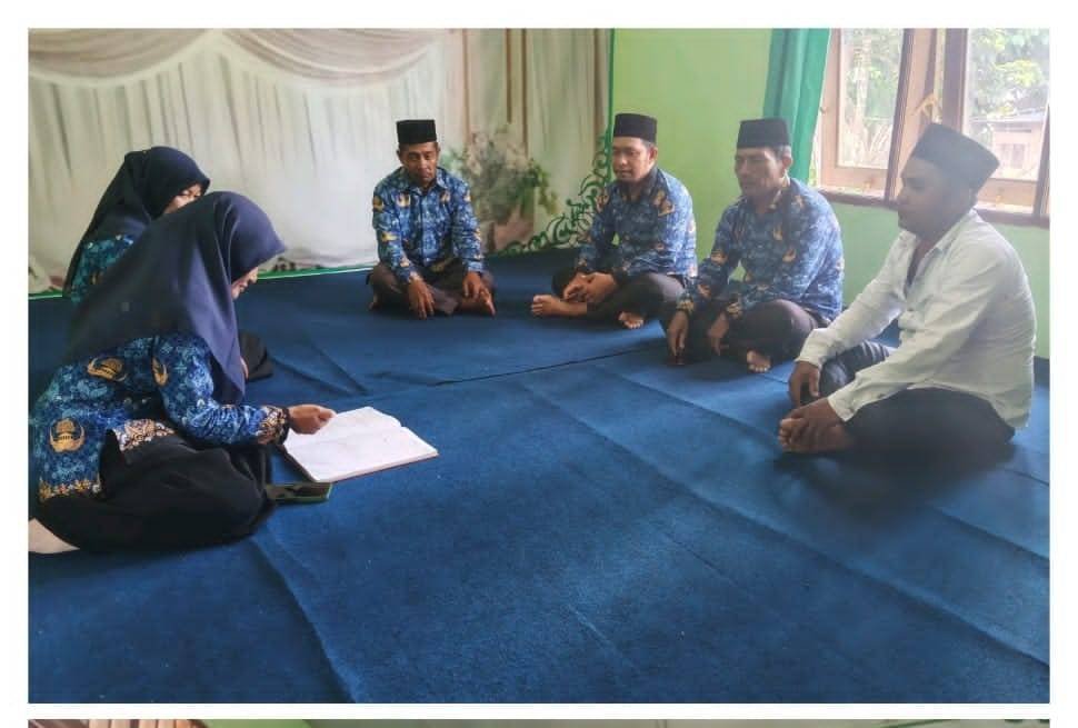 Tingkatkan Mutu Layanan: KUA Gunung Sitember Gelar Rapat Koordinasi Awal Pekan