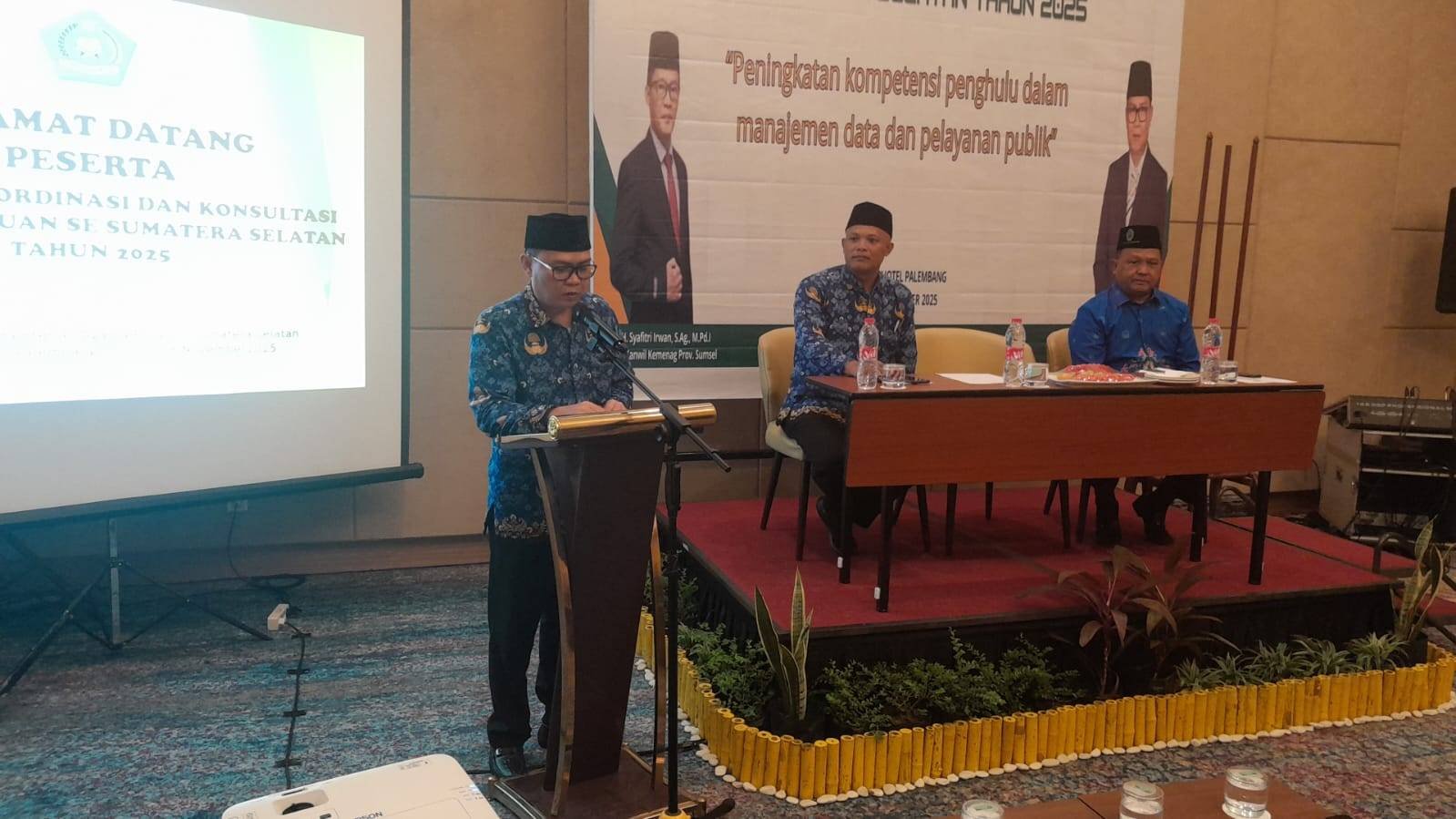 Pembukaan Rakerwil APRI Sumatera Selatan
