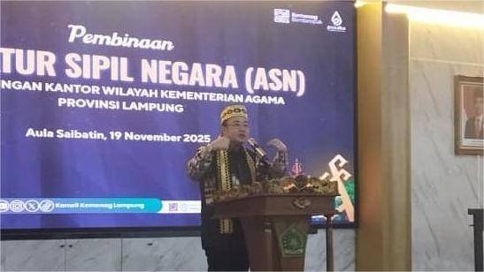 Pengurus APRI Bandar Lampung Hadiri Pembinaan ASN Kanwil