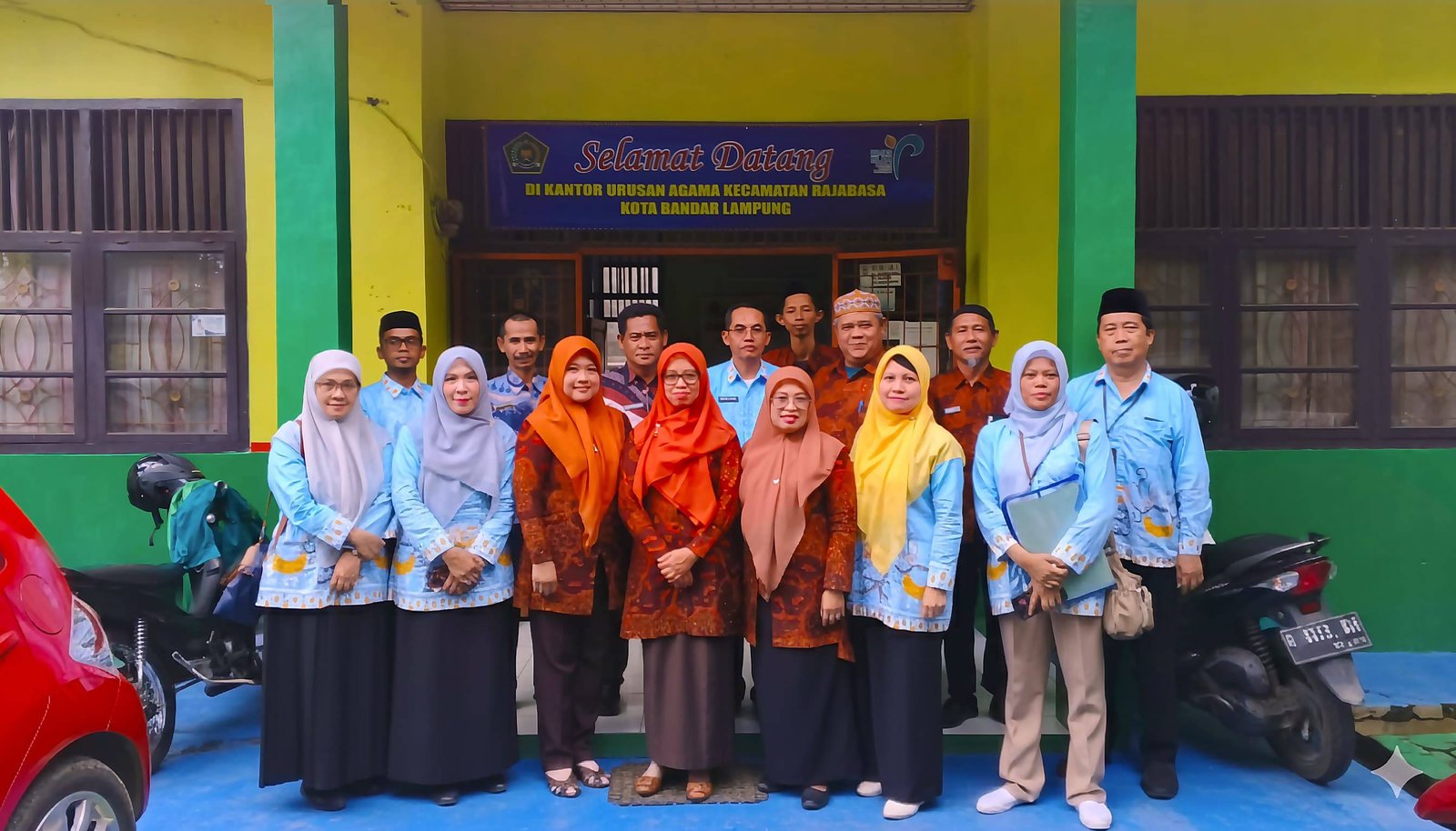 Bimas Islam Kemenag Bandar Lampung Supervisi KUA Rajabasa 