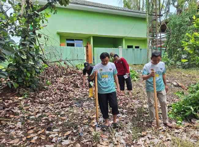 KUA Sukadana Manfaatkan Lahan Kosong untuk Tanaman Palawija