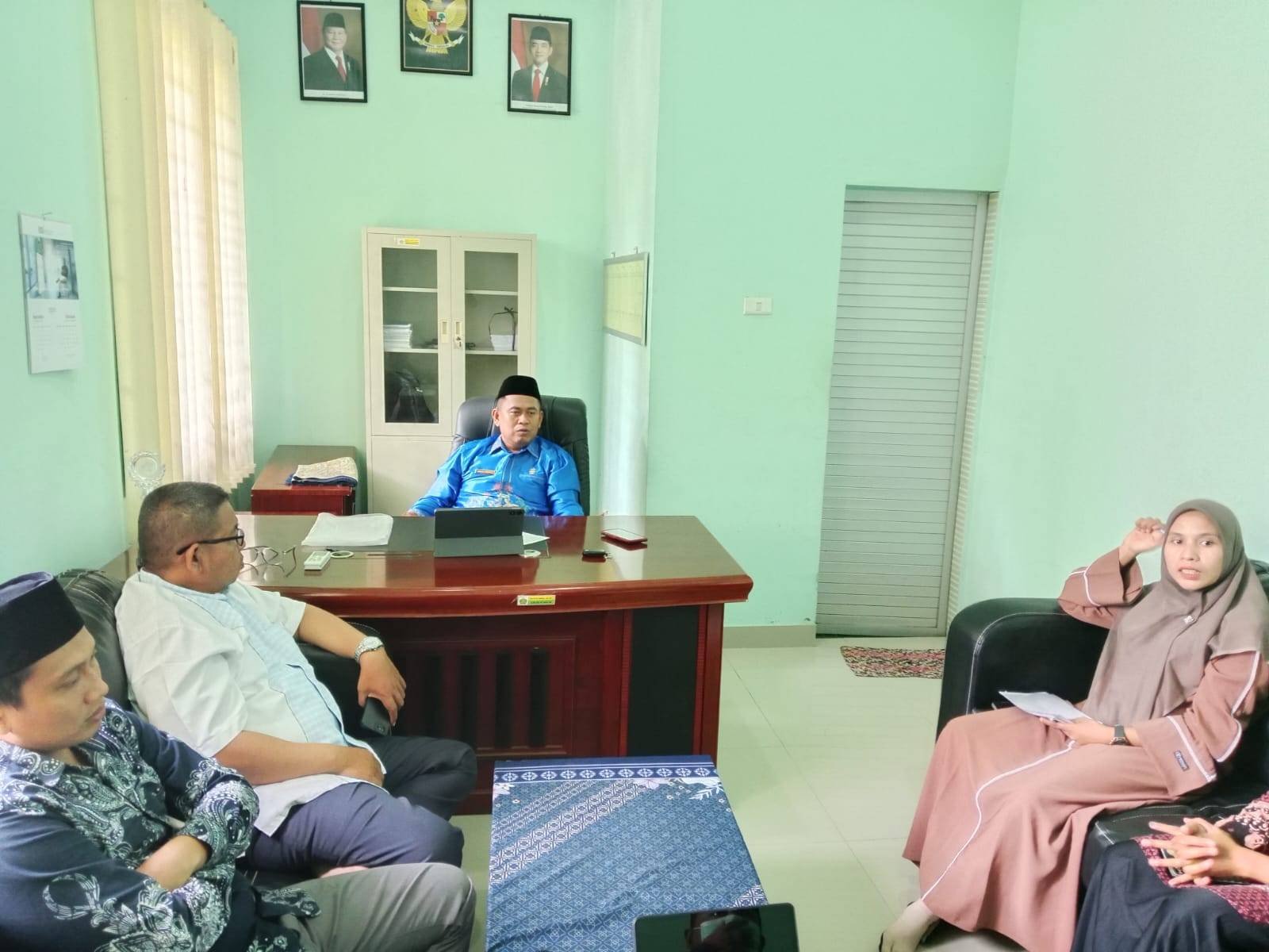 KUA Rahuning Gelar Rakor Persiapan Tabligh Akbar di Desa Binaan