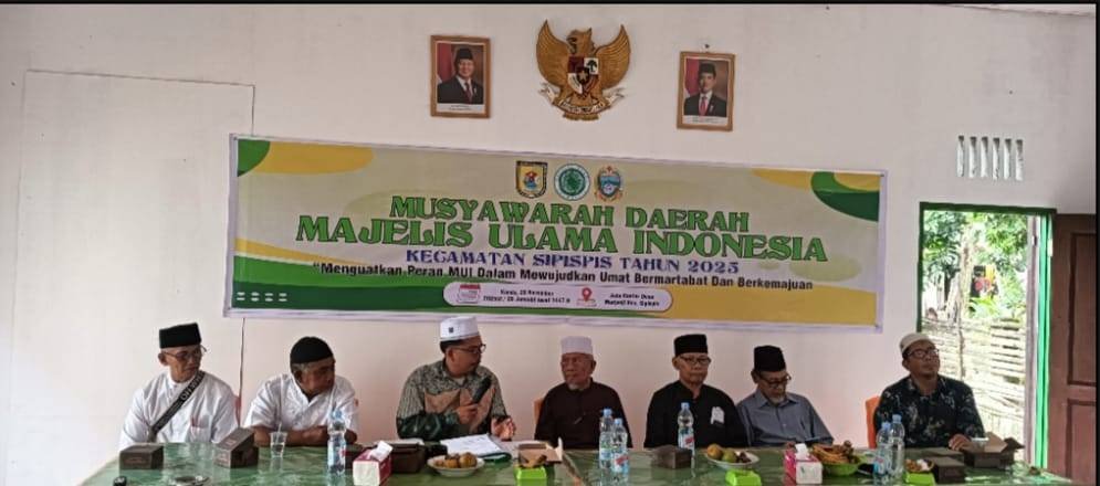 Penghulu KUA Sipispis Terpilih sebagai Ketua MUI Kecamatan Sipispis