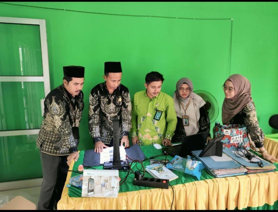 Tim Wakaf KUA Labuhan Maringgai Siap Mutakhirkan Data
