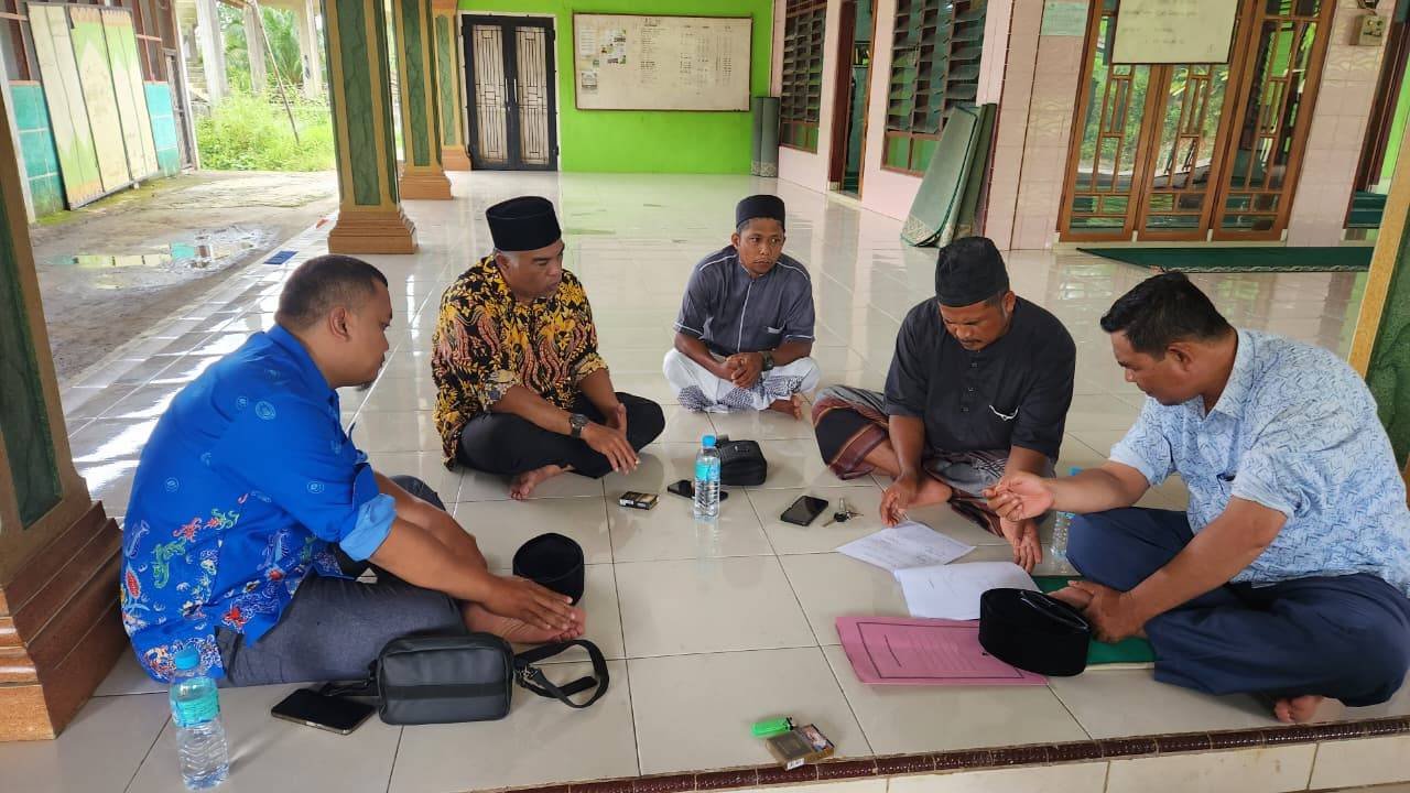 KUA STM Hilir Tegaskan: Tanah Wakaf Mesjid Wajib Bersertifikat demi Keamanan Aset Umat