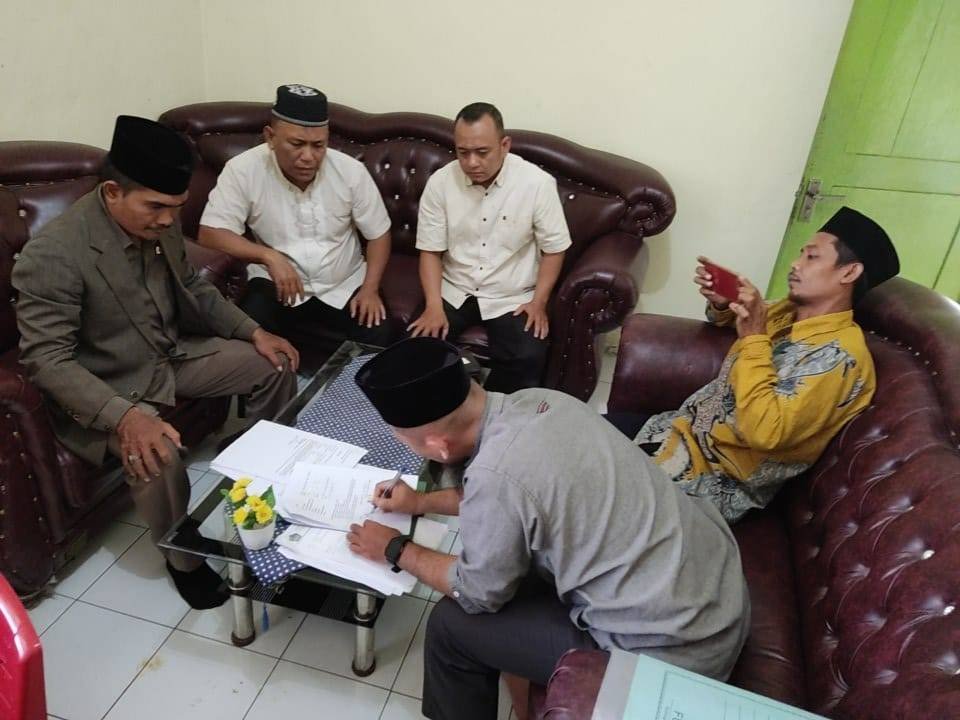 Kepala KUA Simpang Empat Amankan Aset Wakaf Pesantren