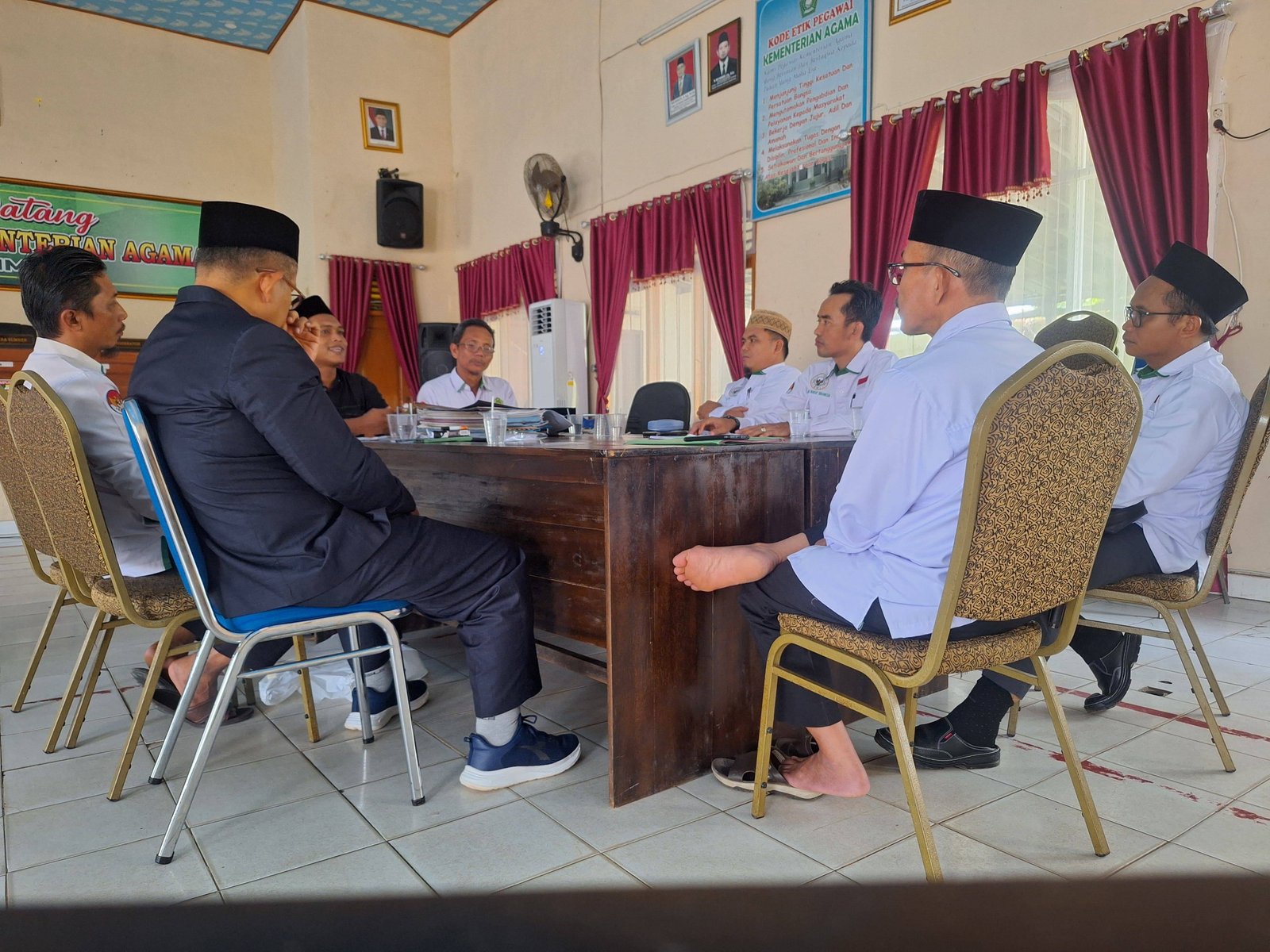 Kepala KUA Sukadana Hadiri Rakor BWI Lampung Timur