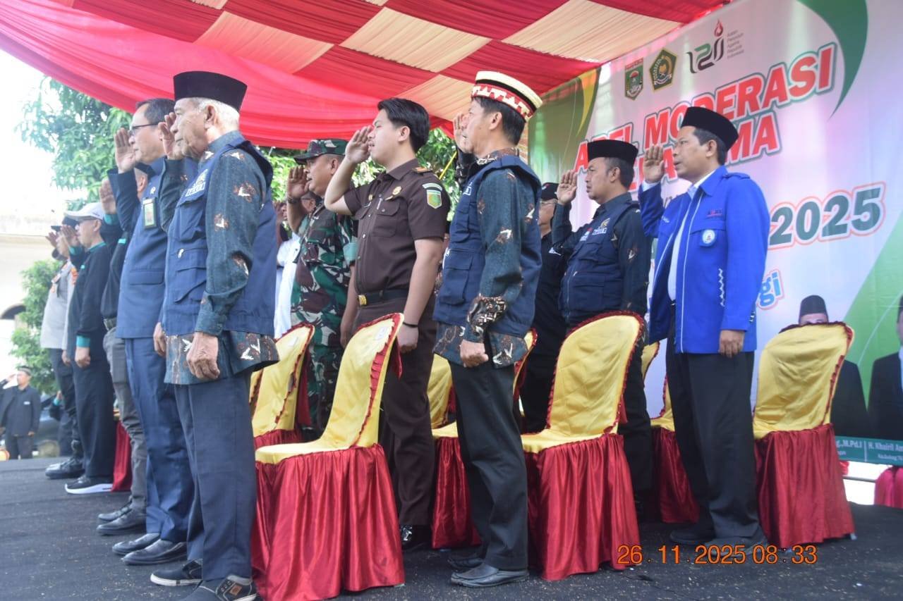 Ketua APRI Lampung Tengah Hadiri Apel Moderasi Beragama yang Digelar PD IPARI Lampung Tengah