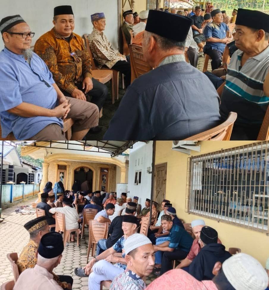 Ka. KUA Bosar Maligas Bertakziah Sampaikan Wujud Empati dan Kepedulian Sosial