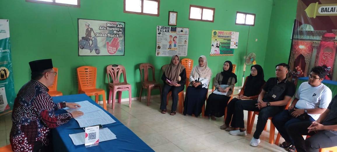 KUA Katibung Gelar Bimwin, Catin Antusias Ikuti Materi
