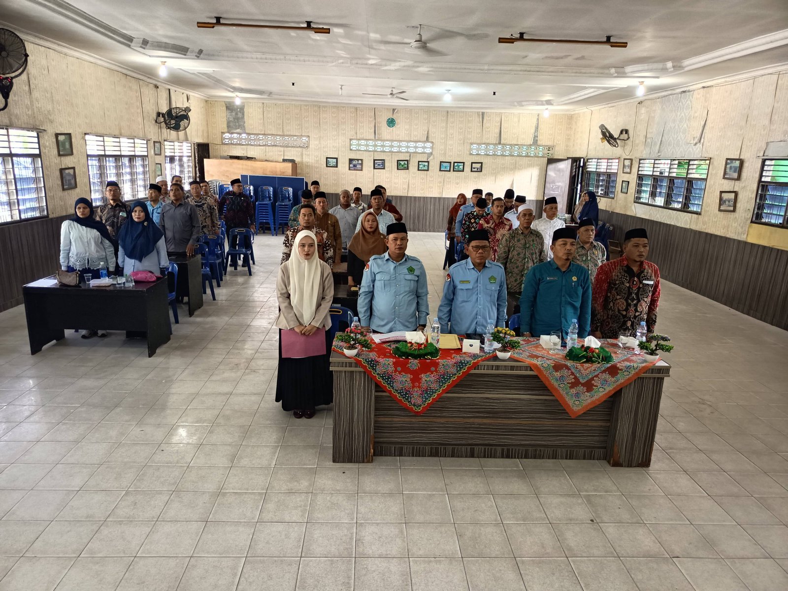 KUA Pantai Labu Hadiri Konsolidasi Pelaporan Bimbingan Perkawinan dan Keluarga Sakinah