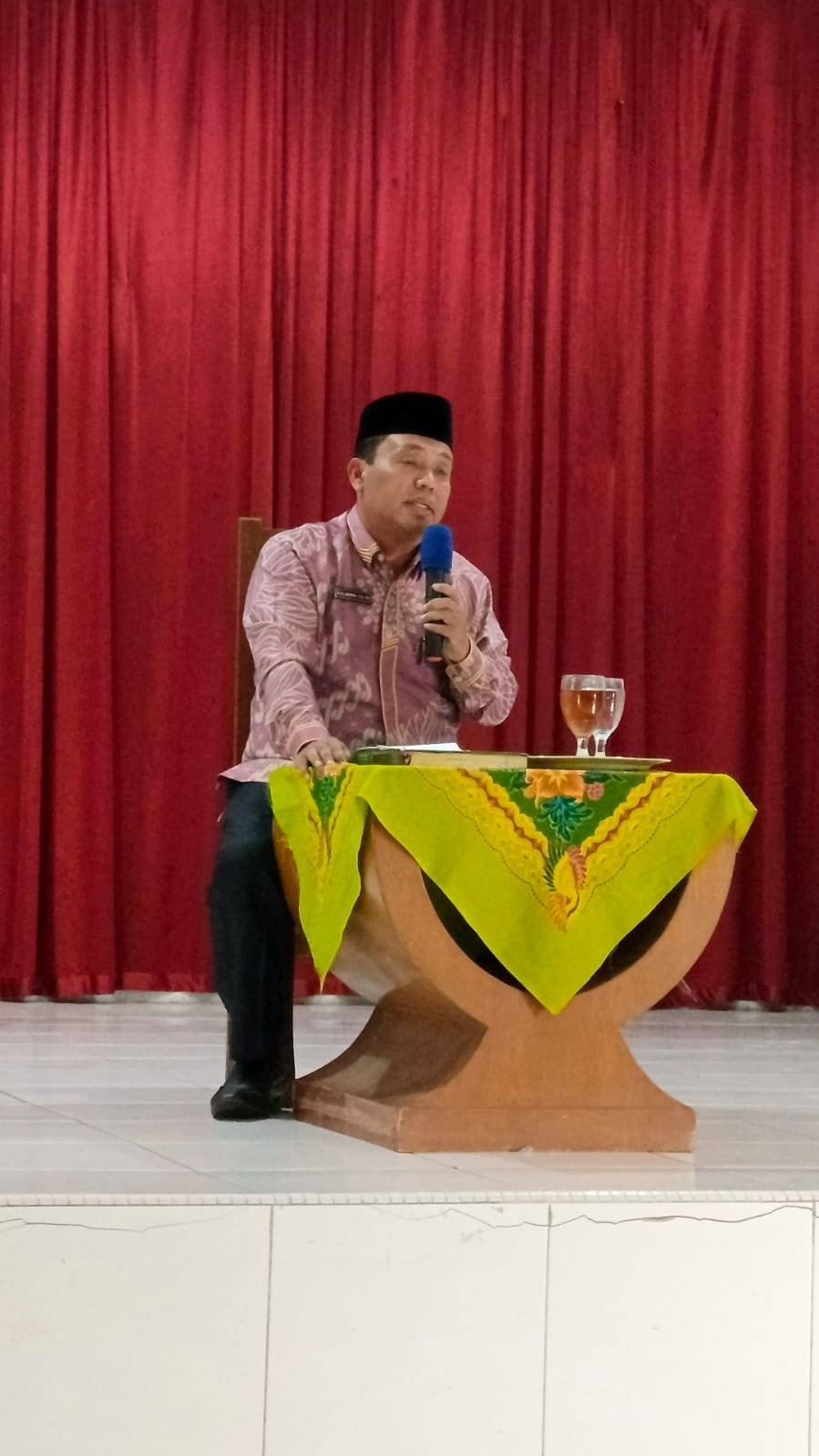 Ka KUA Rantau Utara Berikan Tausiah Pengajian Bundo Kanduang Minangkabau