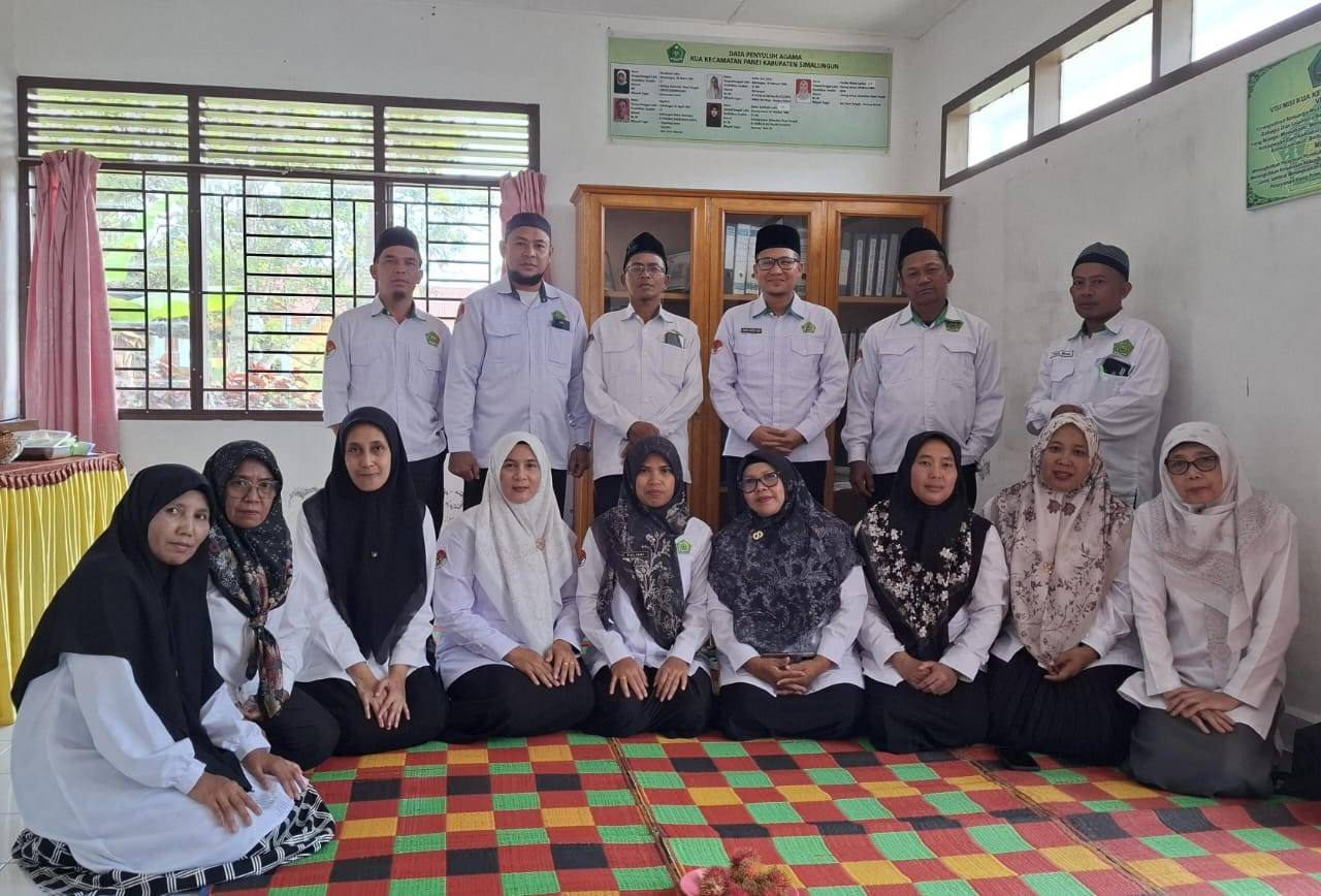 Tiga KUA Kolaborasi: Panei, Dolok Pardamean, dan Haranggaol Horison Rapat Bulanan Bahas Absensi, Laporan, dan Persiapan HAB