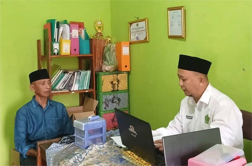 Kepala KUA Gunung Labuhan Sosialisasi Urutan Wali