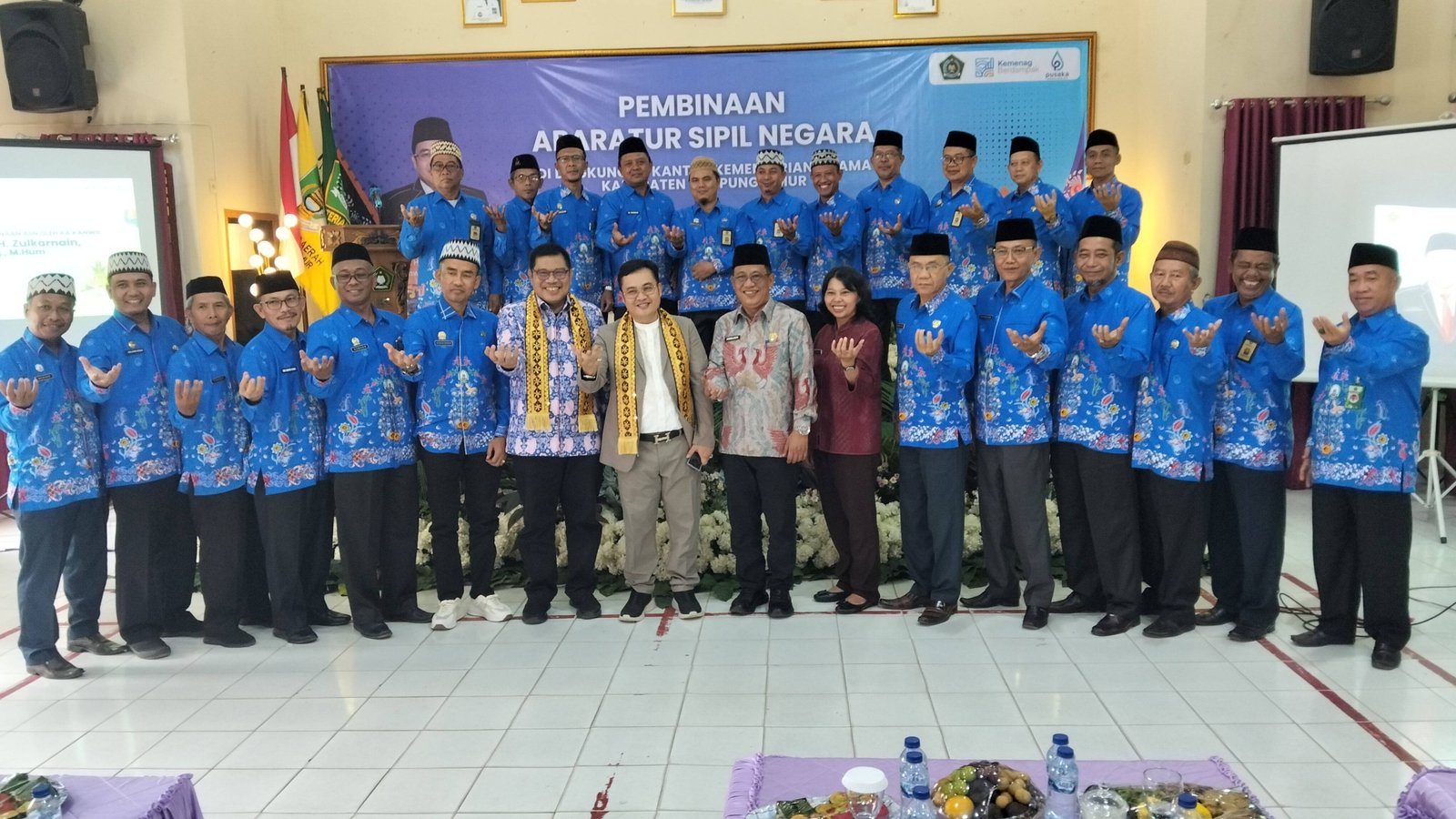 Kepala KUA se-Lamtim Hadiri Pembinaan ASN Kemenag
