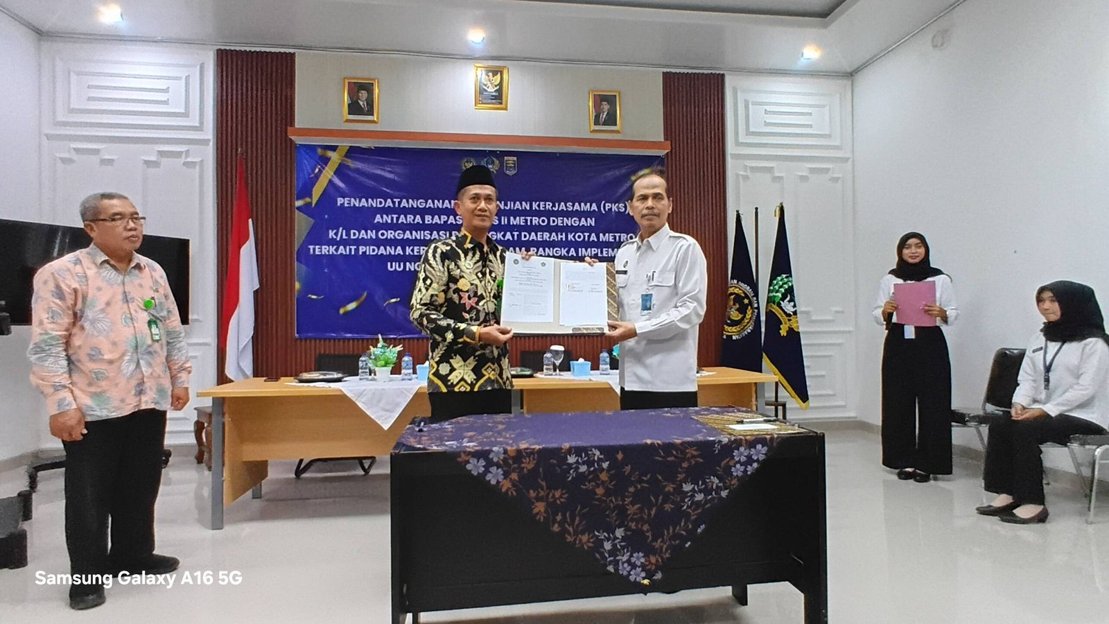 Kemenag Metro Teken Kerja Sama Bapas