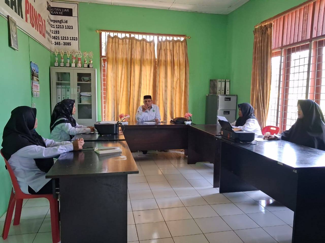 KUA Silima Pungga-Pungga Gelar Rapat Koordinasi, Bahas Penajaman Kinerja dan Pengadaan Fasilitas
