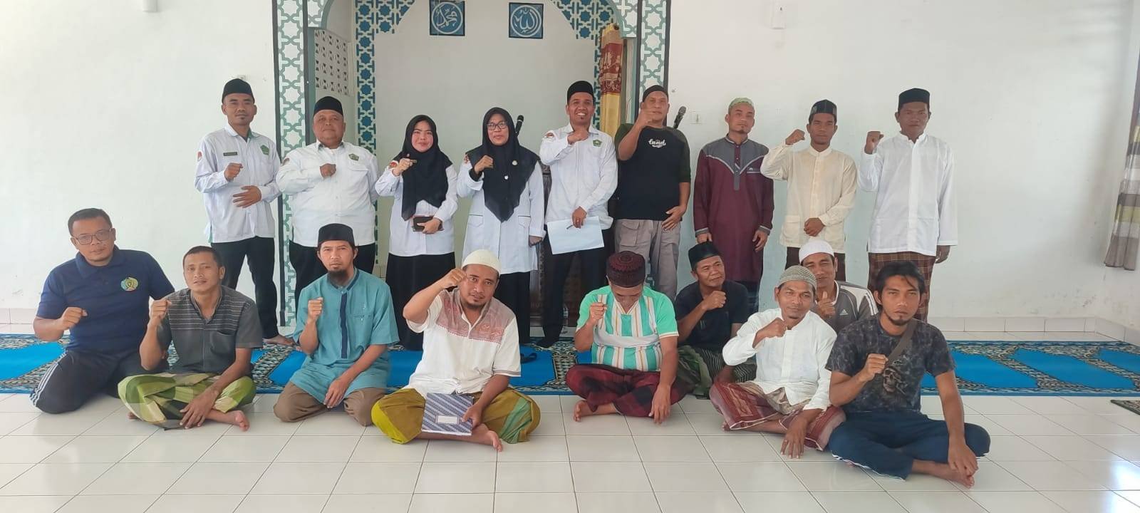 KUA Sidikalang Gercep Lakukan Penyuluhan di Rutan Kelas II B: Kuatkan Napi dengan Sabar dan Syukur