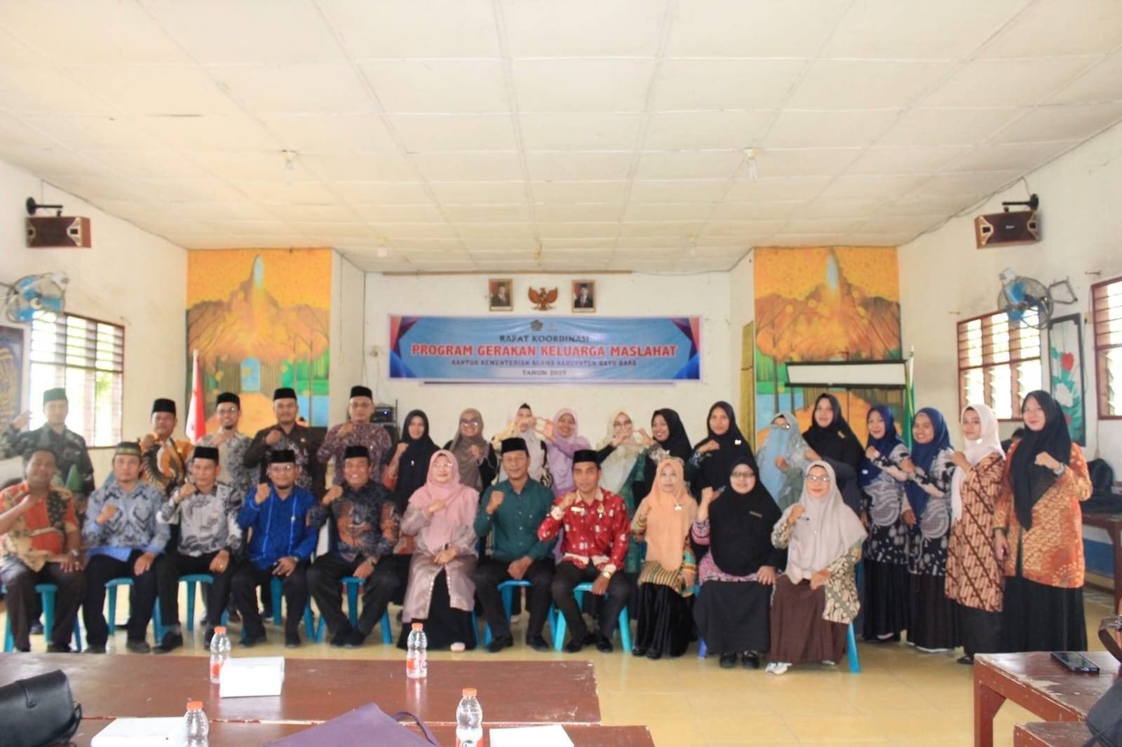 APRI Batu Bara Pemateri pada Rakor Gerakan Keluarga Maslahat Kemenag Batu Bara
