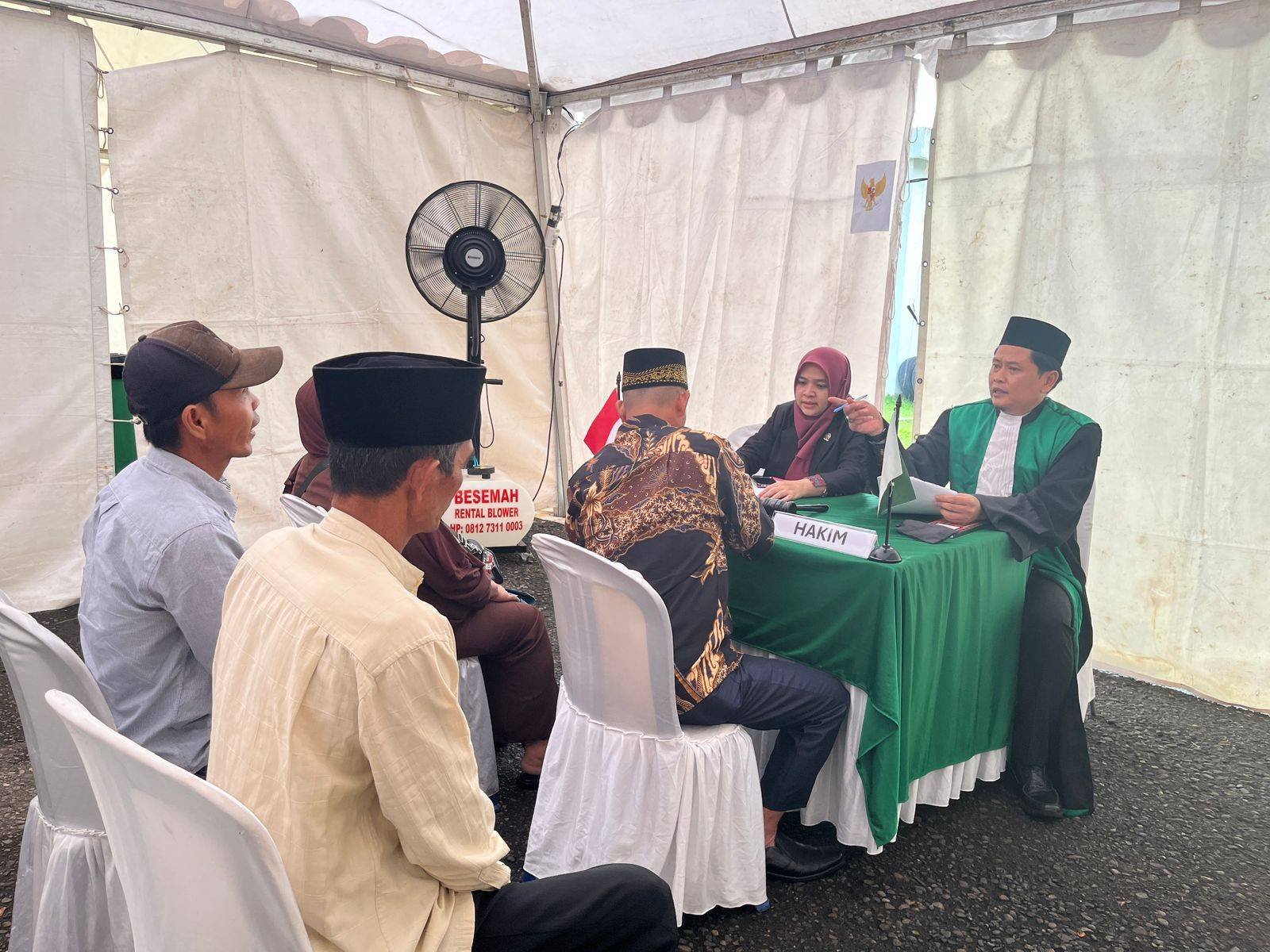 Warga Benakat Ikut Isbath nikah 