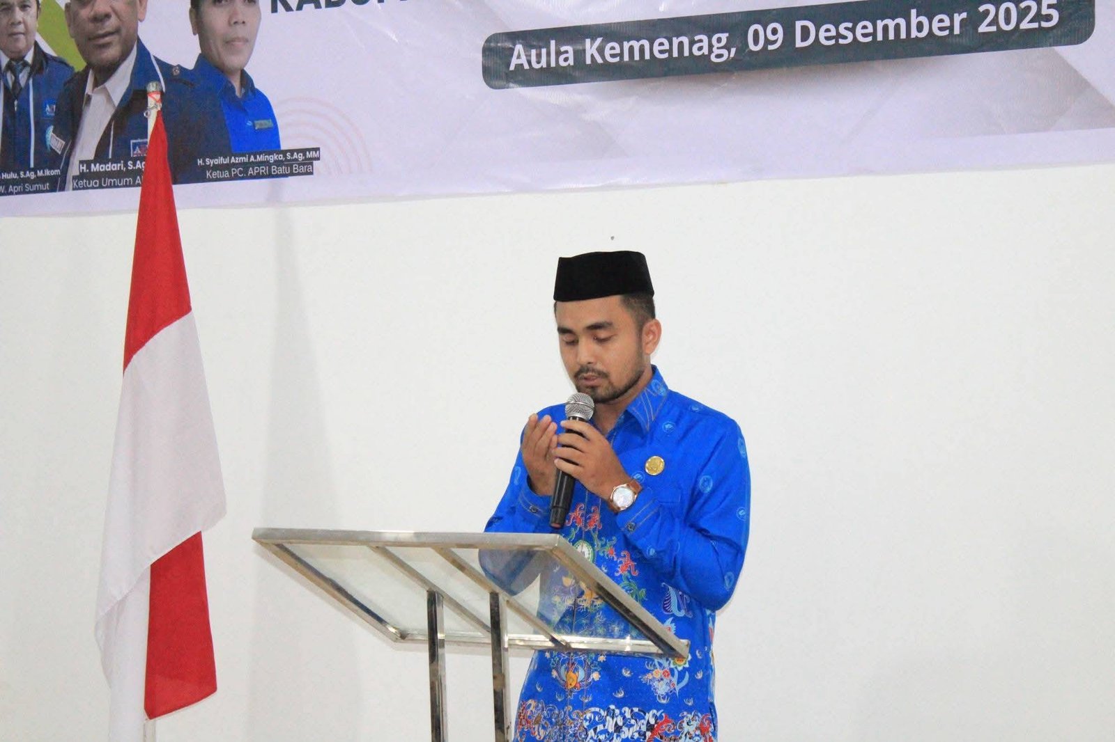 Solidaritas Penghulu Lewat Doa Bersama Korban Bencana dan Konsolidasi APRI Cabang Batubara