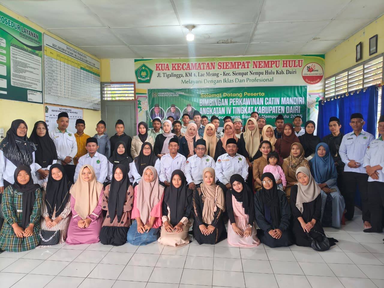 Perkuat Fondasi Keluarga, KUA Sinehu Gelar Binwin Mandiri Angkatan IV