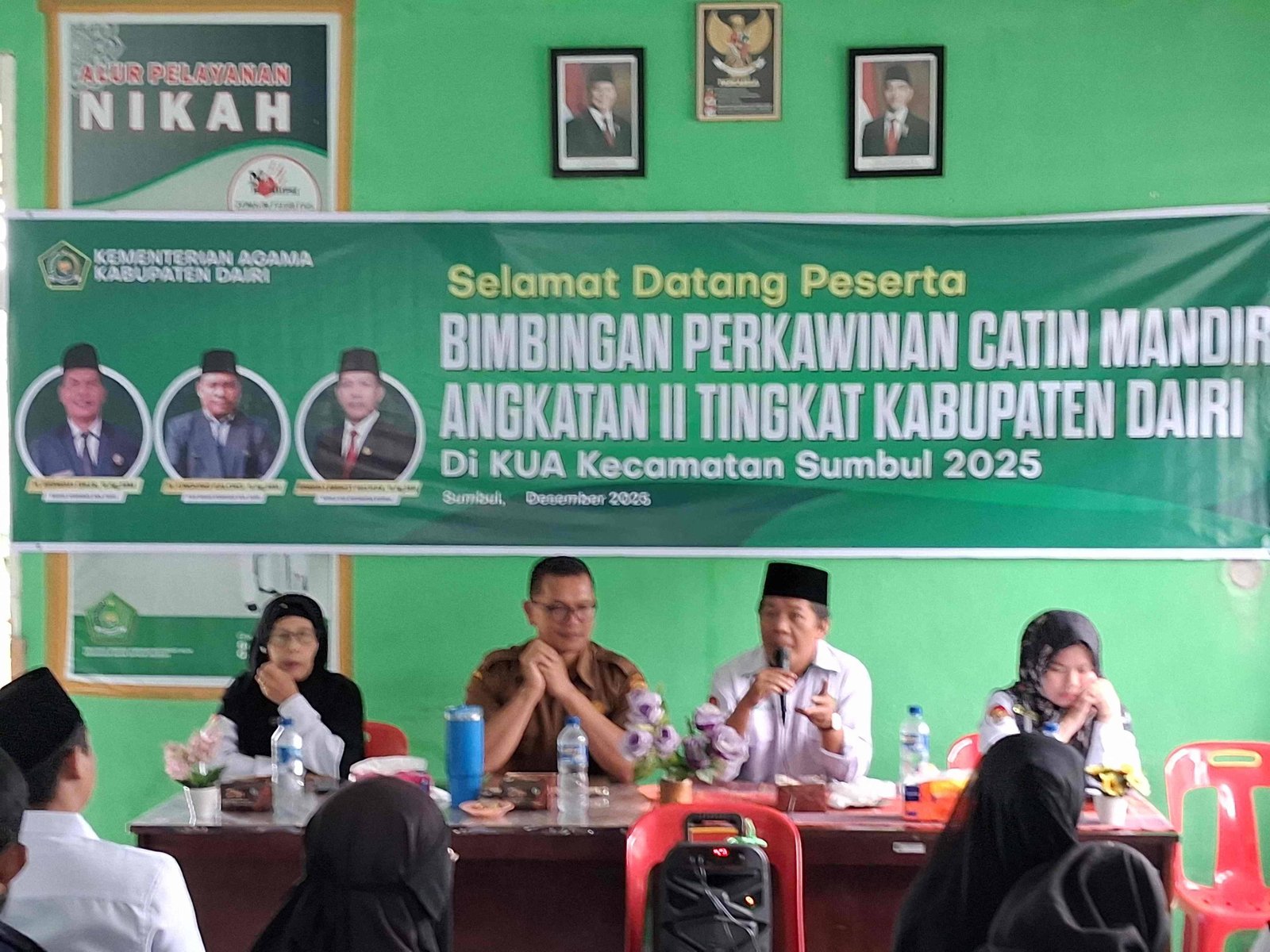 KUA Sumbul Gelar Bimwin Mandiri Angkatan II: Libatkan Dokter Puskesmas dan Penyuluh Agama Islam