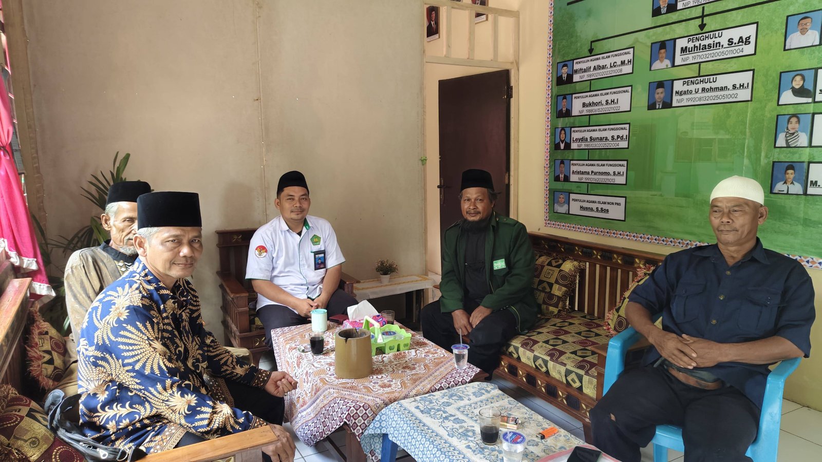 Bukan Sekadar Kunjungan, Tokoh Masyarakat dan KUA Pakuan Ratu Satukan Komitmen Layanan Umat