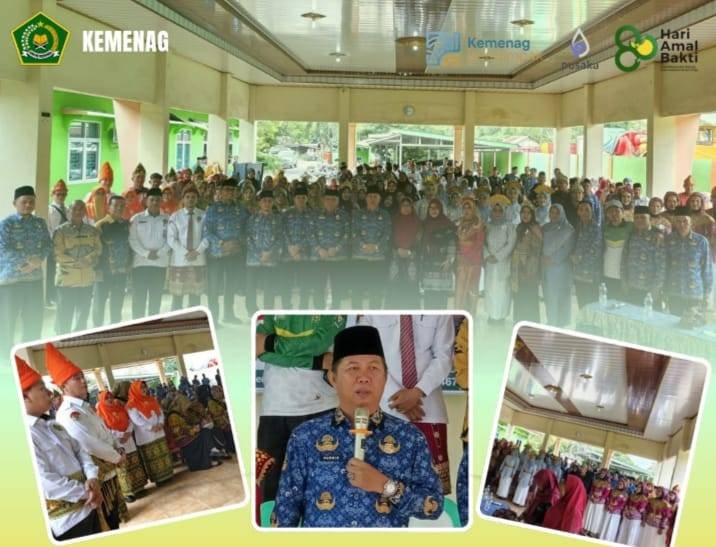 KUA Benakat Ikut Lomba Mars Kementerian Agama 
