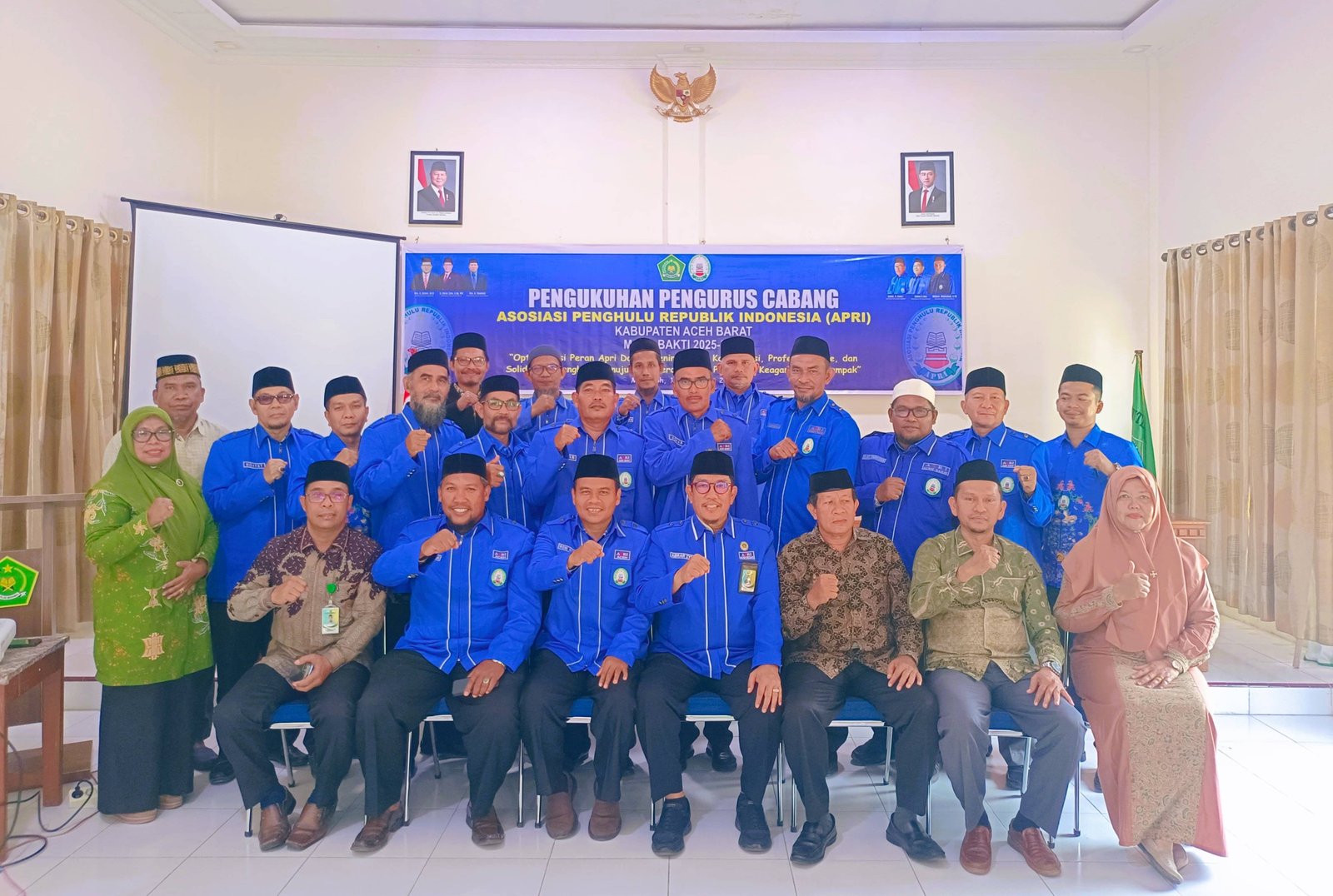 Pengurus APRI Aceh Barat 2025–2029 Dikukuhkan, Perkuat Peran Penghulu di Tengah Musibah