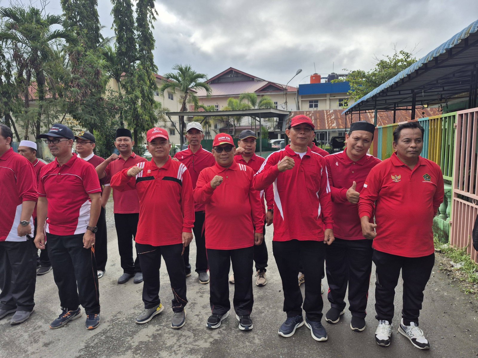 Ka. KUA Pancur Batu Hadiri Pembukaan PORHAB Kemenag Deli Serdang