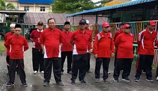 Semarak HAB ke-80, KA KUA Bangun Purba Hadiri Pembukaan PORHAB Kemenag Deli Serdang