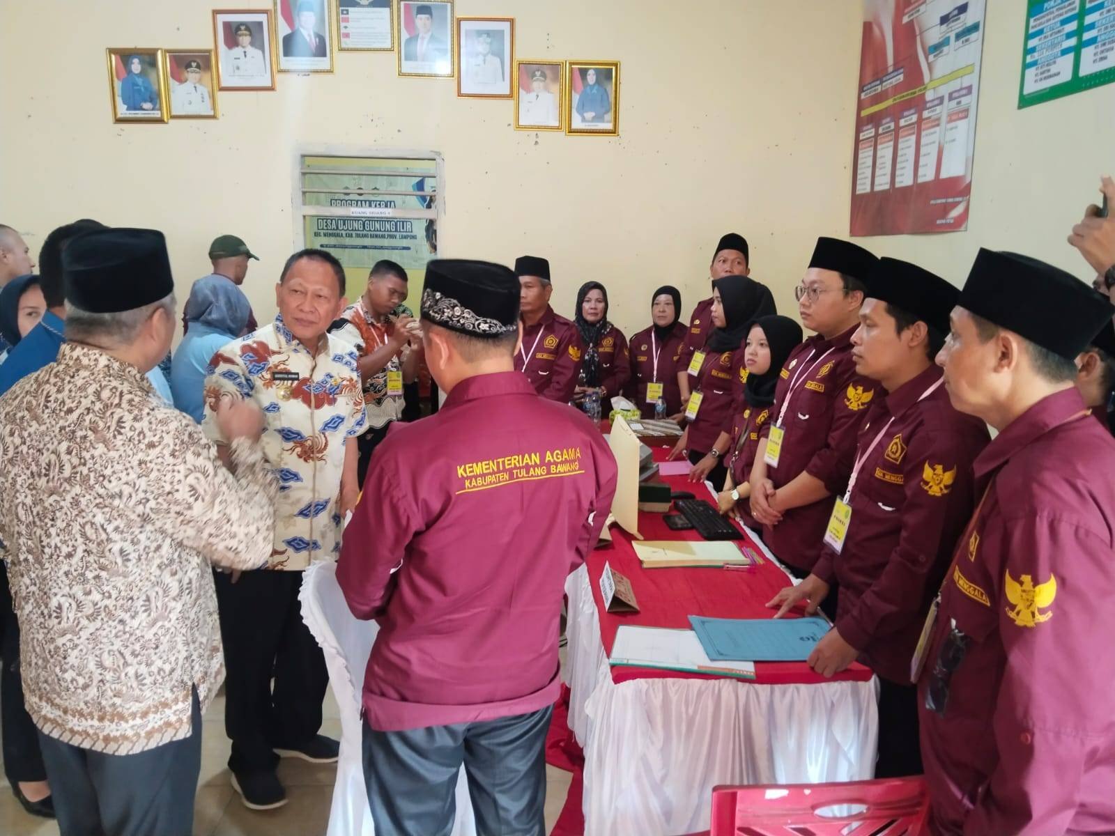 KUA Menggala Sukseskan Program Isbat Masal Terpadu di Kampung Ujung Gunung Ilir
