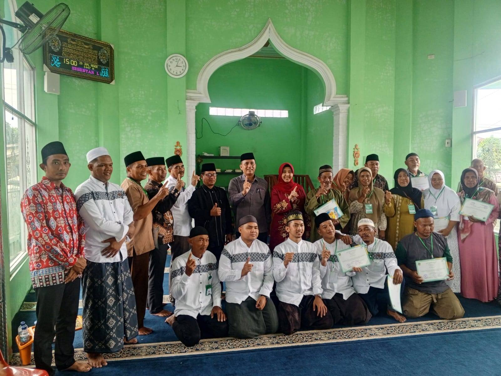 KUA Sei Bingai Gelar Pembinaan Kompetensi Bilal Mayit se-Kecamatan Sei Bingai