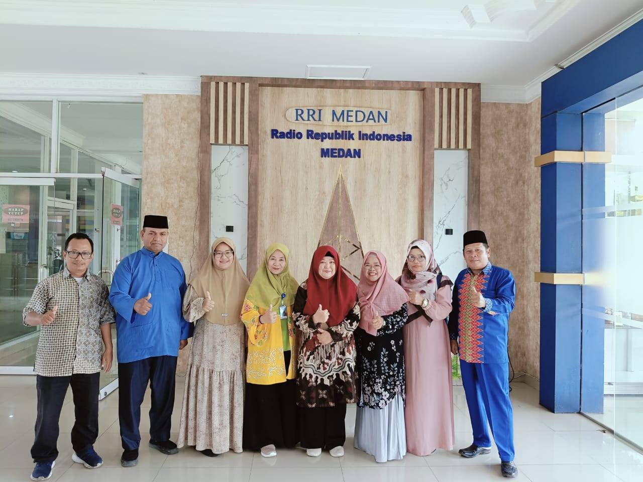 KUA Medan Sunggal Isi Rekaman Siaran Keagamaan di RRI Pro 4 Medan