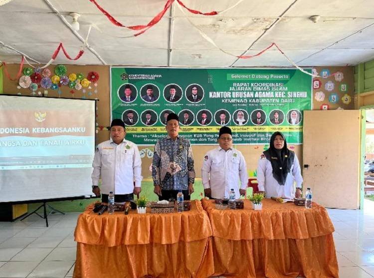 APRI Dairi Ikuti Rakor Bimas Islam Kemenag Dairi, Perkuat Disiplin ASN dan Mutu Pelayanan