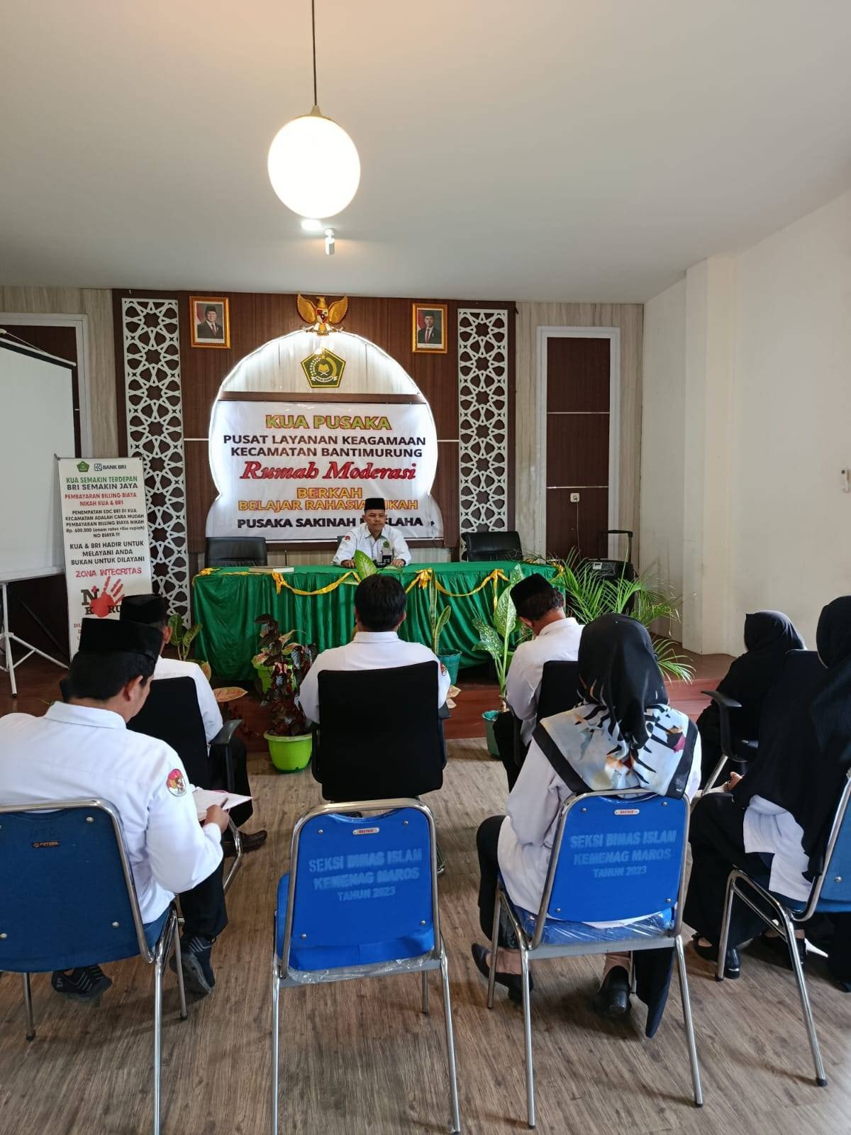Rapat Evaluasi Kinerja Pelayanan Kantor Urusan Agama Kecamatan Bantimurung Tahun 2025