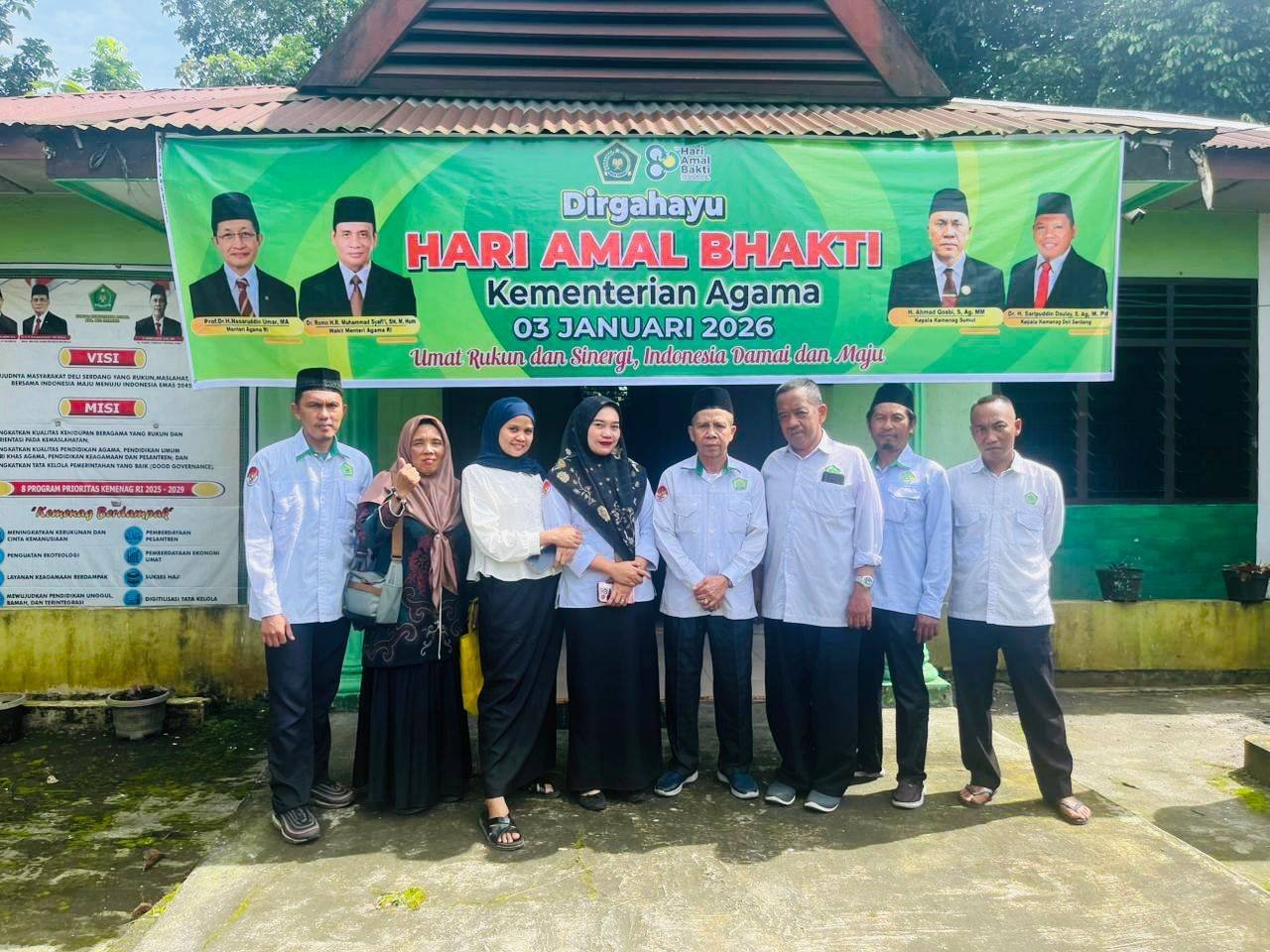 KUA Pancur Batu Perkuat Harmoni dan Sinergi melalui Kunjungan Silaturahmi ke KUA Sibolangit