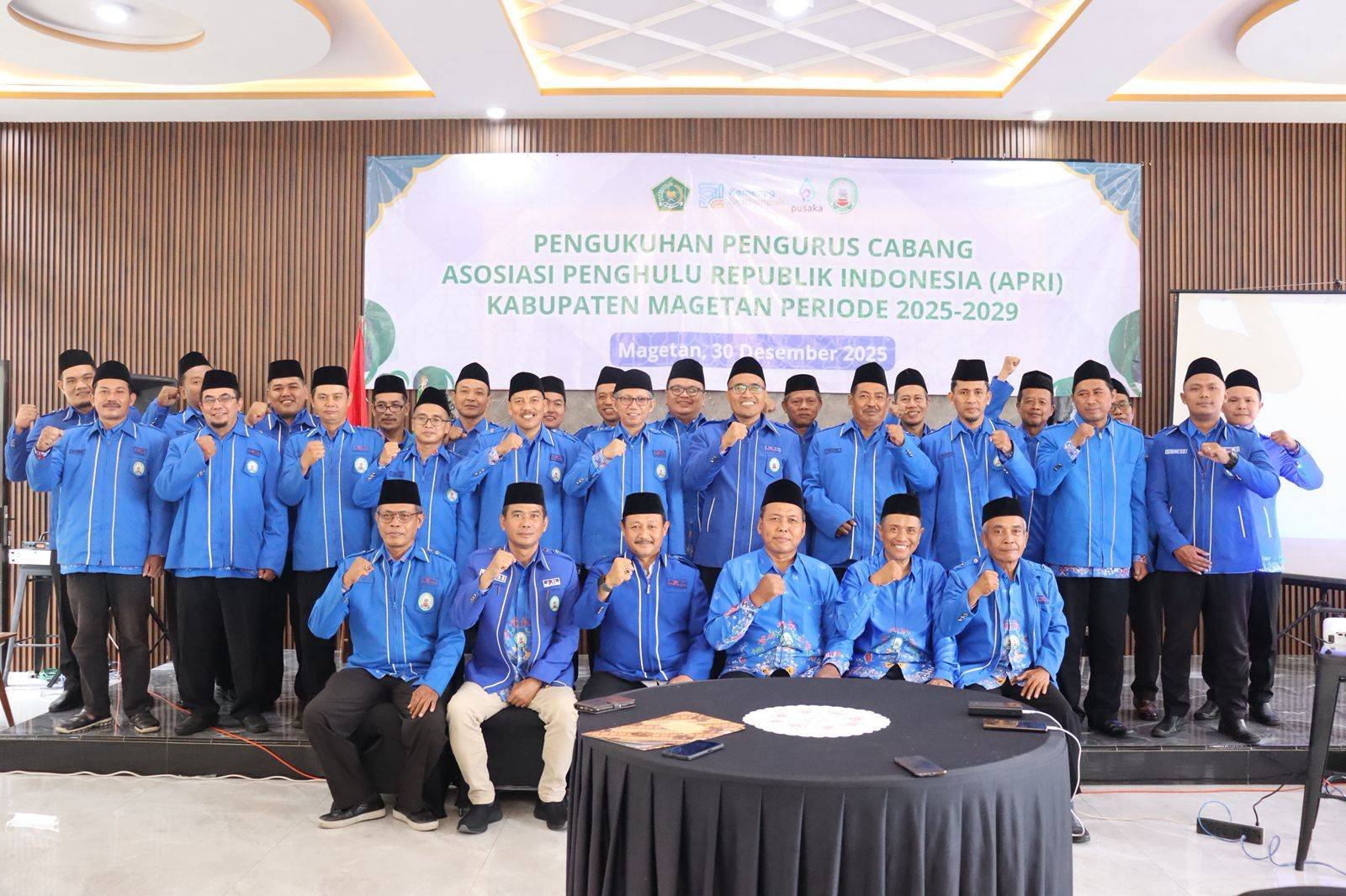 Pengukuhan APRI Cabang Magetan 2025-2025: Perkokoh Eksistensi Penghulu Magetan yang Profesional, Berintegritas, dan Bersinergi