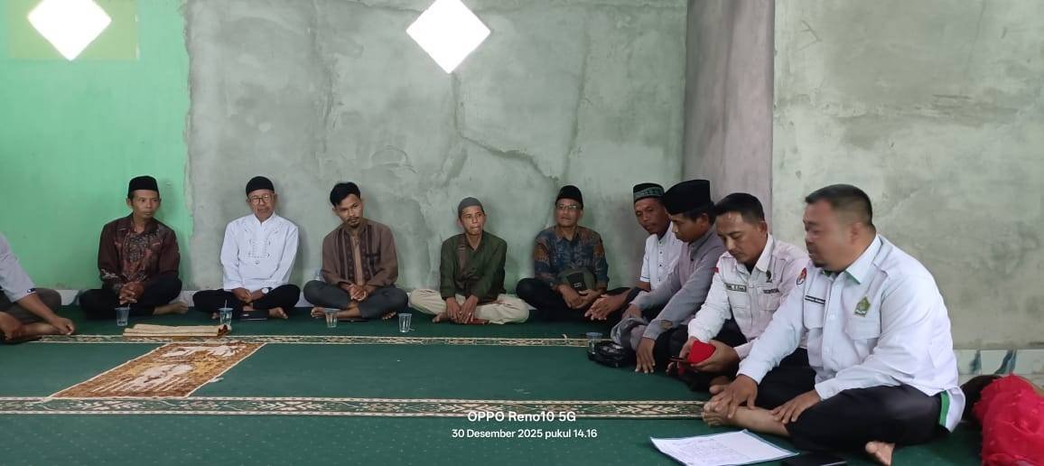 Matangkan Persiapan Wisuda Santri KUA Gunung Megang Adanya Rakor