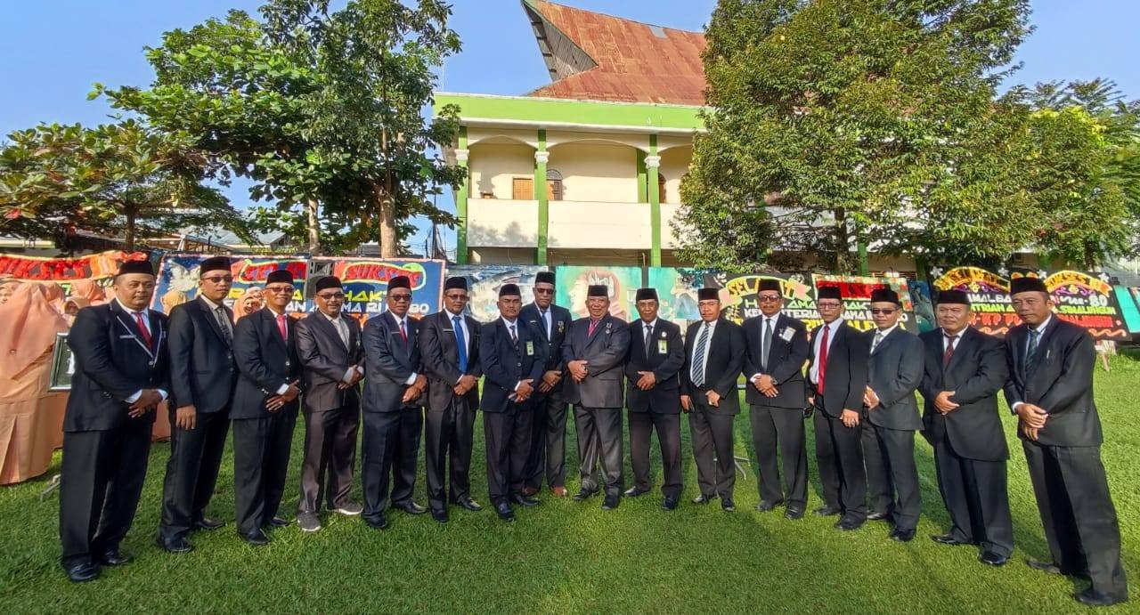 Ka. KUA Gunung Maligas Peringati HAB ke-80, Menag Tegaskan Kerukunan sebagai Energi Bangsa