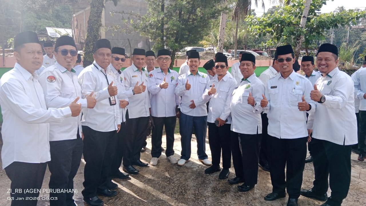 Pengurus APRI Padang Pariaman Hadiri Upacara Hari Amal Bakti Ke-80 di Kantor Kemenag