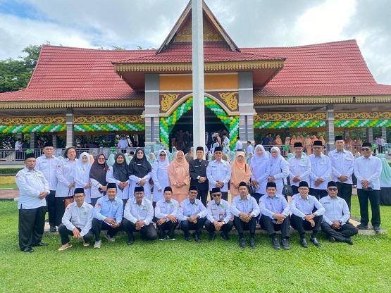 Kepala KUA Kec. Bantan Ikuti Upacara HAB ke-80 Kementerian Agama di Kuansing