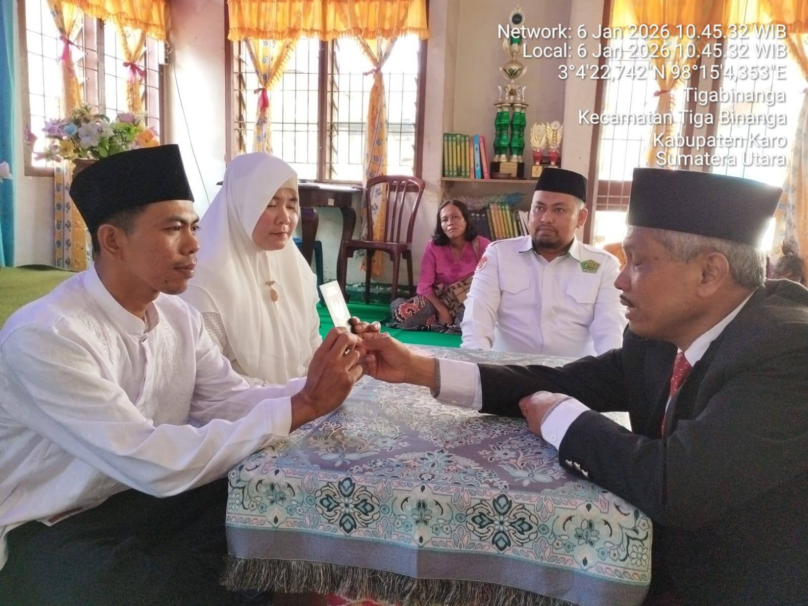 Kepala KUA Tigabinanga Jelaskan Makna Mendalam Mualaf dalam Berkeluarga 