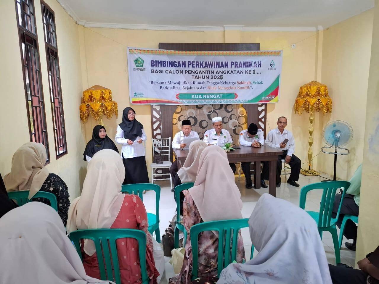 Bimwin Perdana 2026 KUA Rengat Siapkan Calon Pengantin Lebih Siap Menikah dan Sehat Berkeluarga