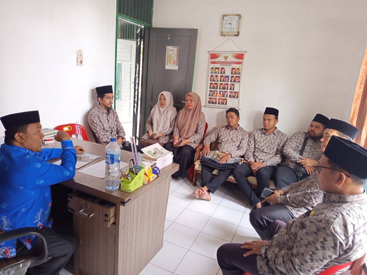 KUA Pangkatan Gelar Rapat Bulanan, Bahas Evaluasi Program dan Bentuk Tim Safari Ramadan serta UPZ