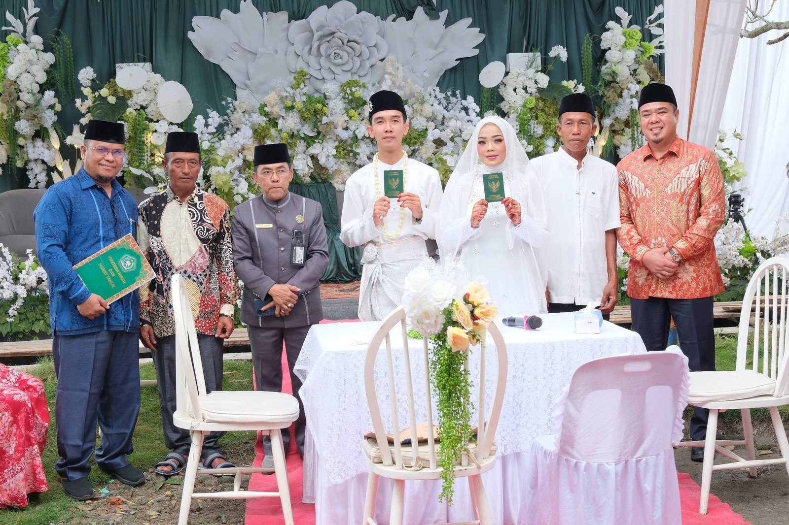 Ka KUA Lima Puluh Pandu Nikah Disaksikan Wakil Bupati Batu Bara