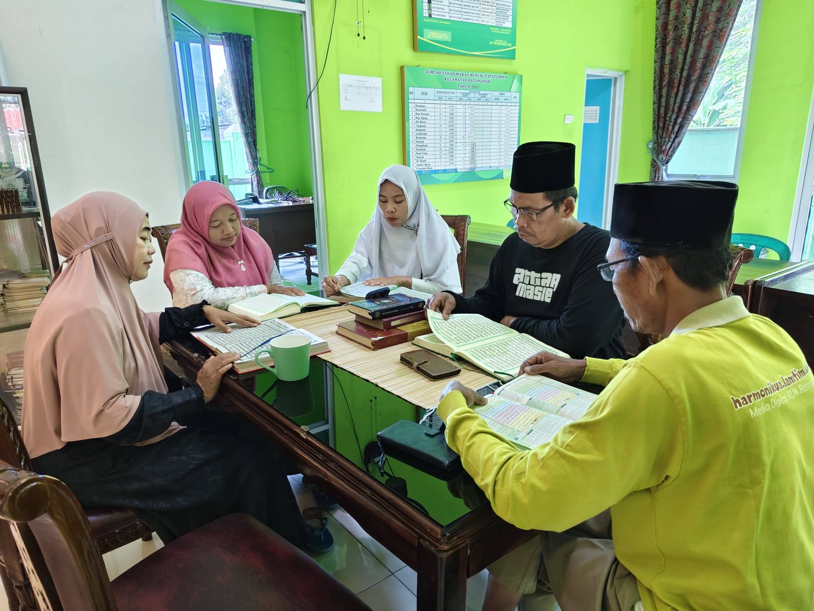 Budayakan Literasi Al-Qur’an, KUA Batanghari Rutin Gelar TAJUK